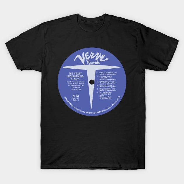 velvet's record label T-Shirt by RisingAboveBedlam